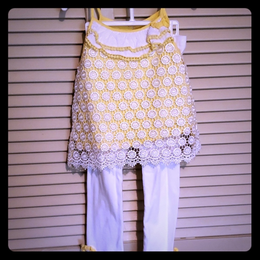 Little girls Mudpie outfit